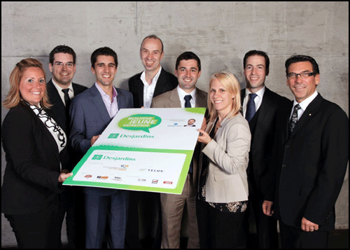 Surmesur remporte la Bourse Jeune Entreprise Desjardins 2011