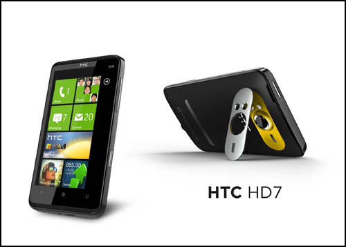 Essai du téléphone HTC HD7