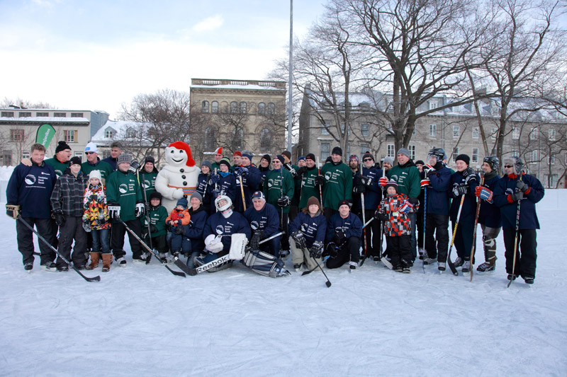 Sommet de l’hiver 2012 – Un tournoi de hockey pour sensibiliser