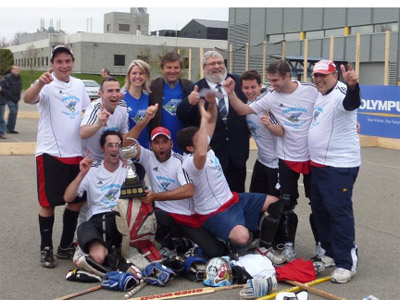 Un premier tournoi Tech-Hockey réussi pour le Parc technologique du Québec métropolitain