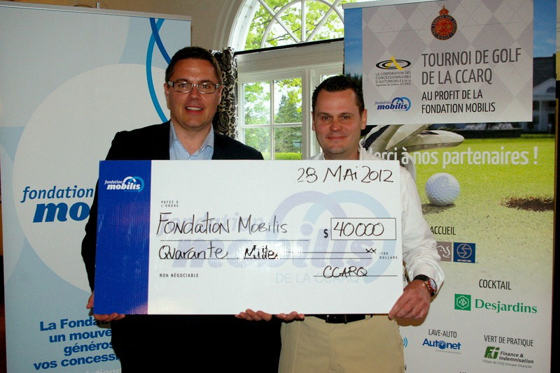 La Fondation Mobilis recueille 40 000 $ lors de son tournoi de golf annuel