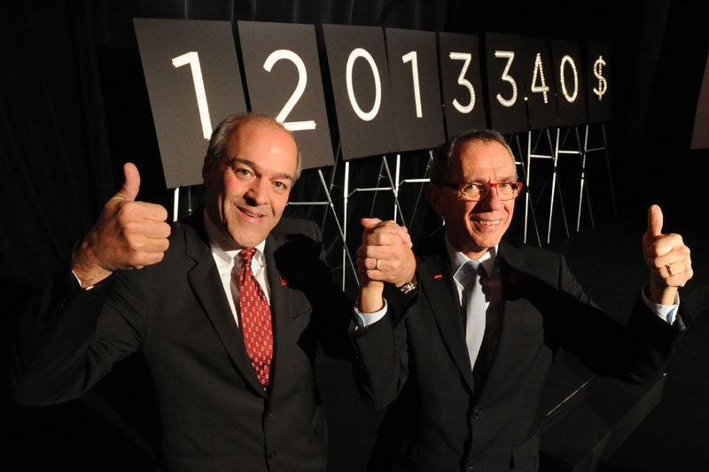 Centraide Québec et Chaudière-Appalaches atteint un record pour sa campagne 2013