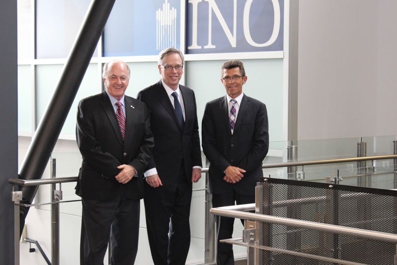 Le nouveau ministre des Finances du Canada visite l’INO