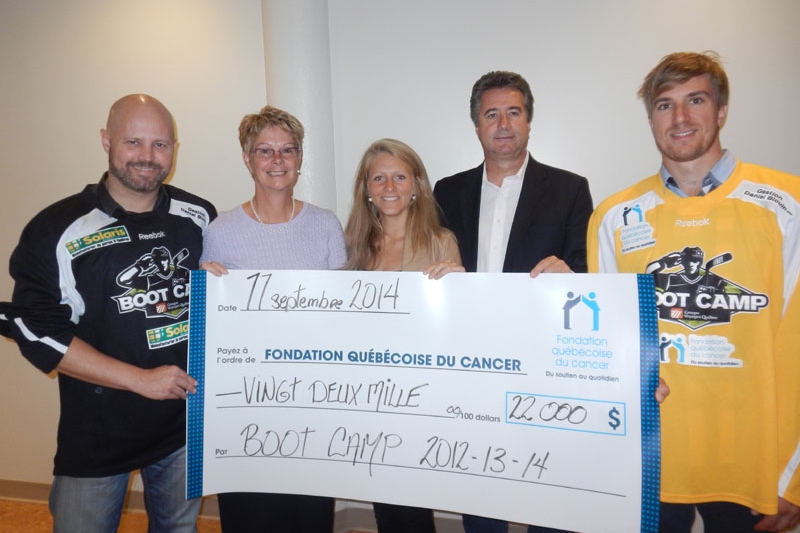 Un Boot Camp au profit de la Fondation québécoise du cancer