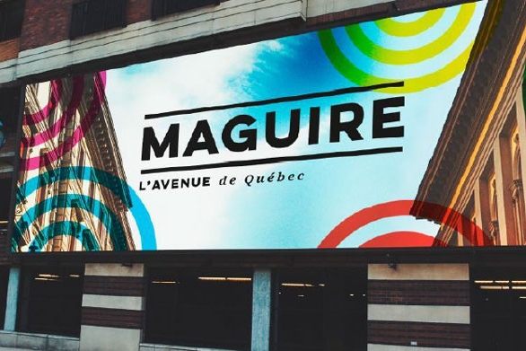 Nouvelle image, nouveau slogan pour l’avenue Maguire