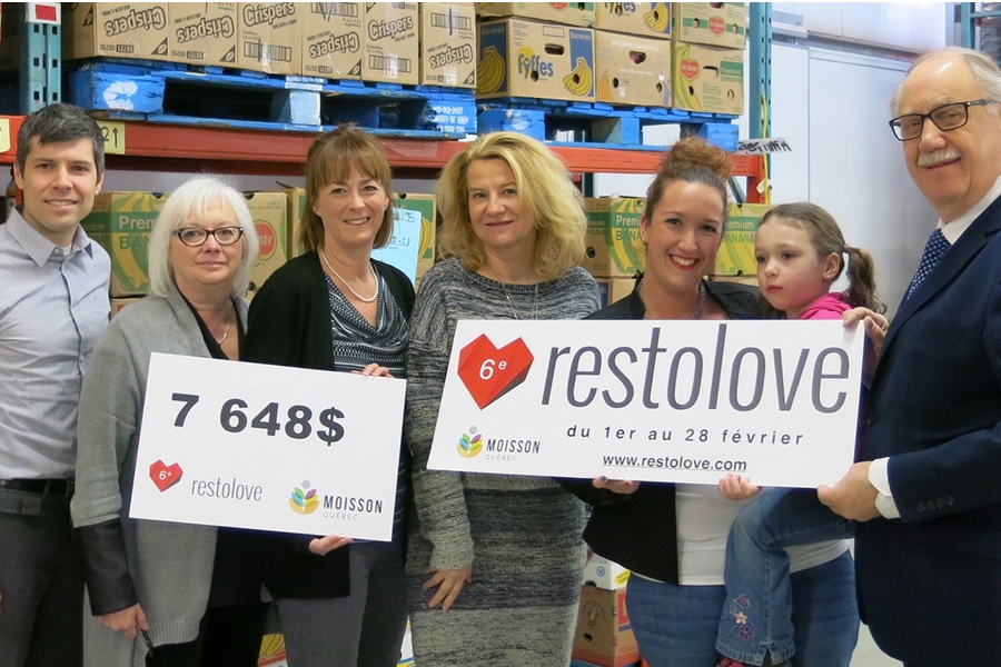 Une campagne Restolove « nourrissante » au profit de Moisson Québec
