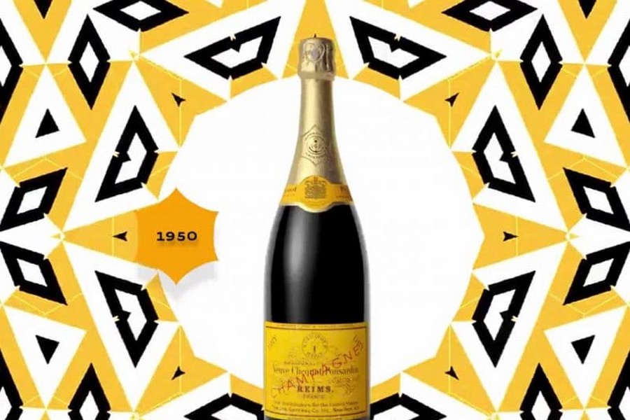 Veuve Clicquot : 140e anniversaire de son étiquette jaune