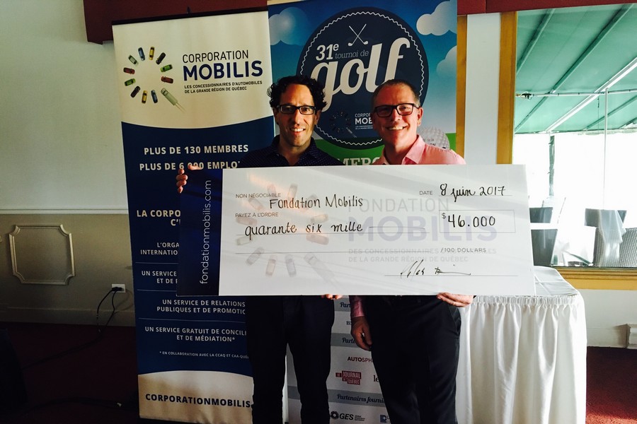 Retour sur le tournoi de golf au profit de la Fondation Mobilis