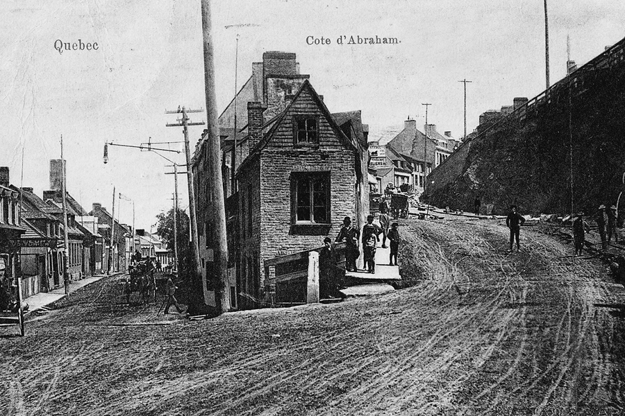 Entrons dans la ville de Québec de 1867
