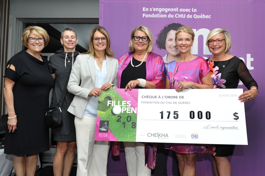 Le Filles Open recueille 175 000 $ pour la lutte contre les cancers féminins
