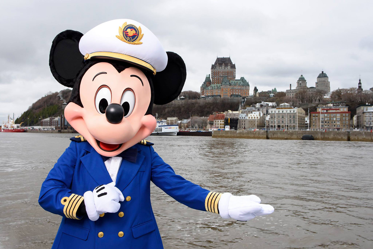 Première visite officielle du Disney Magic à Québec