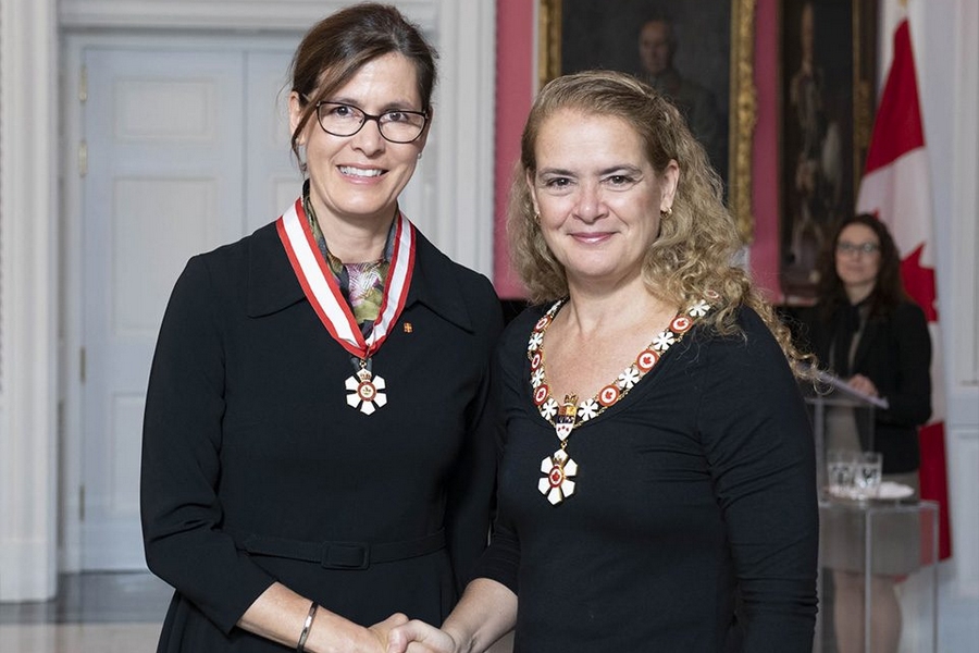 Sophie D’Amours reçoit l’Ordre du Canada