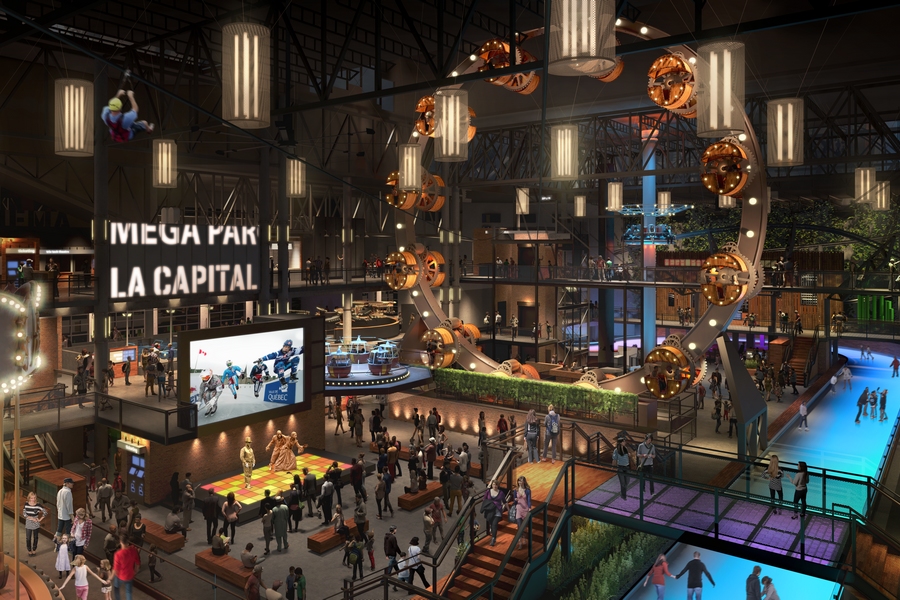 Le nouveau Méga Parc des Galeries de la Capitale ouvrira ses portes à la mi-janvier 2019