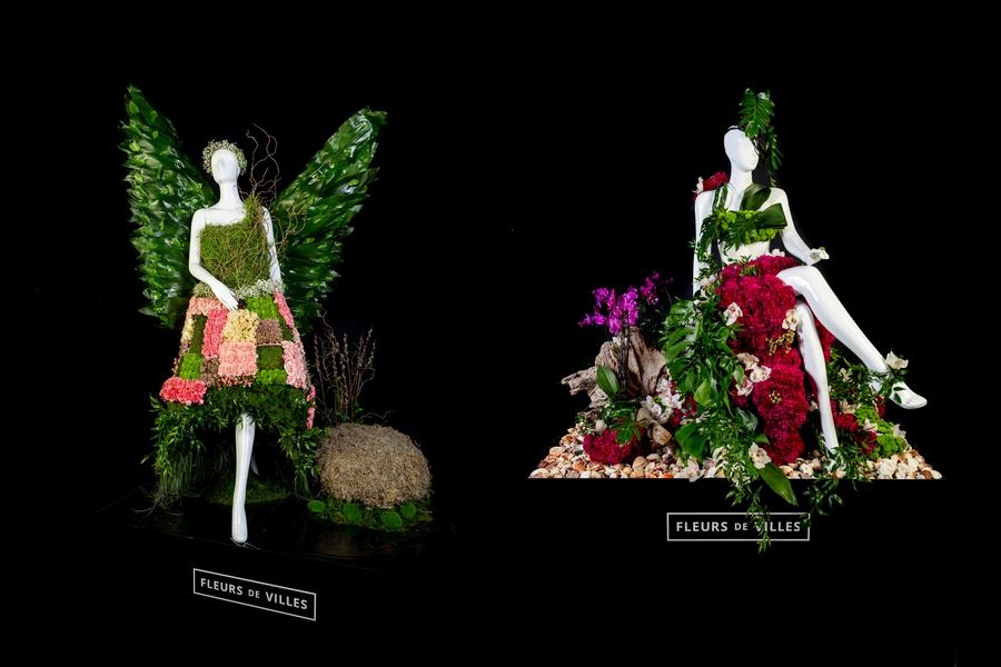 Fleurs de Villes – Une éblouissante exposition de mannequins en fleurs canadiennes