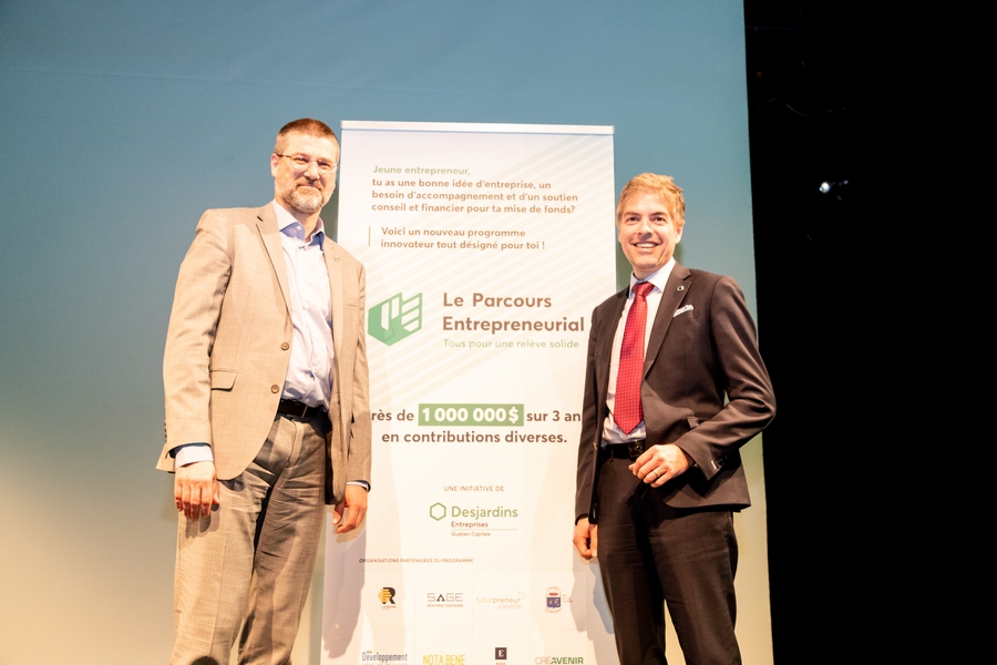 Desjardins Entreprises Québec-Capitale lance un programme pour  jeunes entrepreneurs