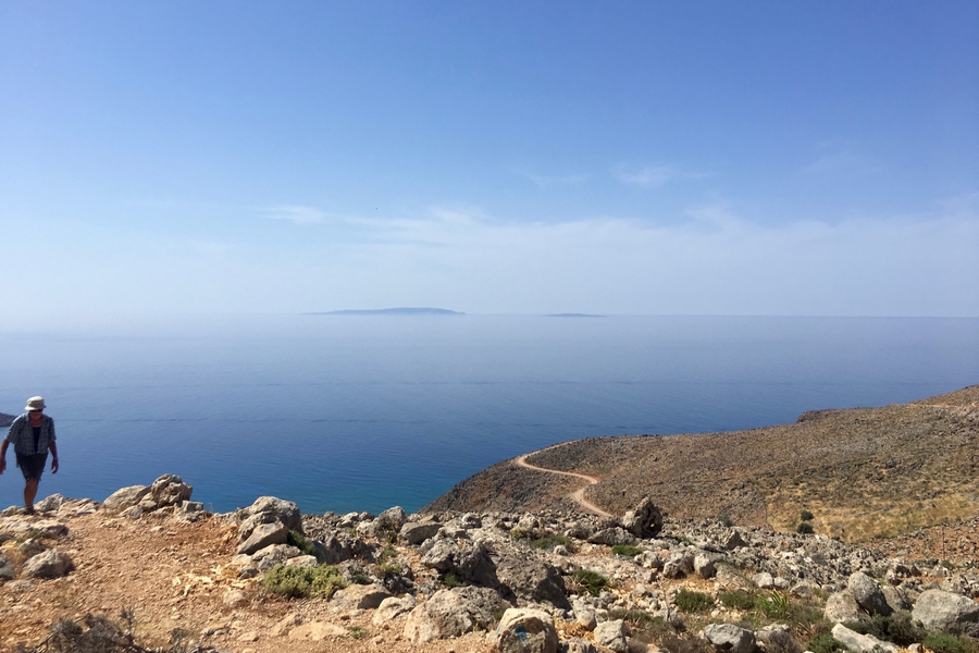 À l’assaut des gorges d’Aradena en Crète occidentale