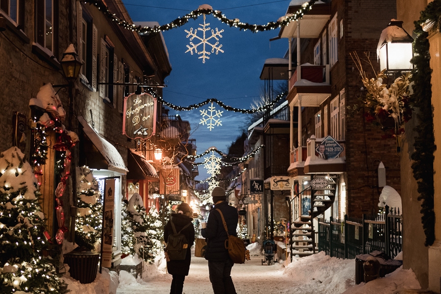 Noël dans le Quartier Petit-Champlain et Place-Royale