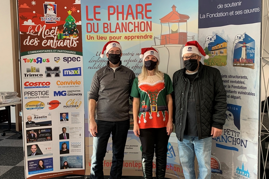 La Fondation Le Petit Blanchon offre un très joyeux Noël à 100 enfants