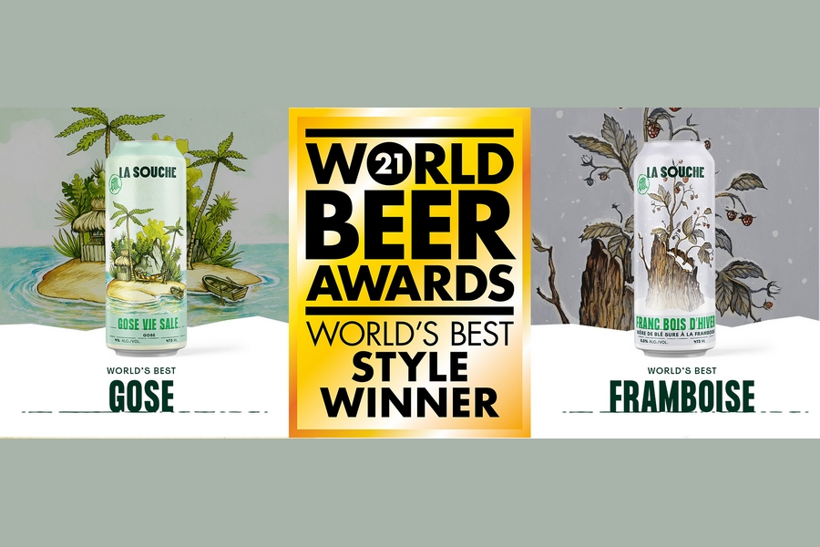 Deux bières de La Souche Stoneham remportent la plus haute distinction au World Beer Awards