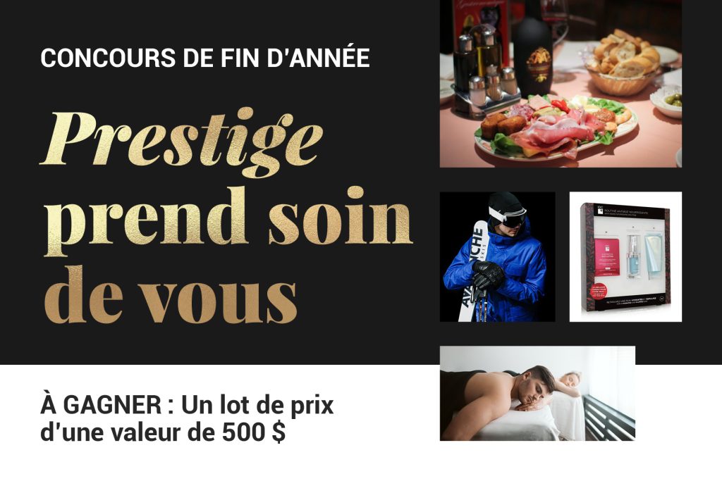 CONCOURS  « PRESTIGE PREND SOIN DE VOUS »