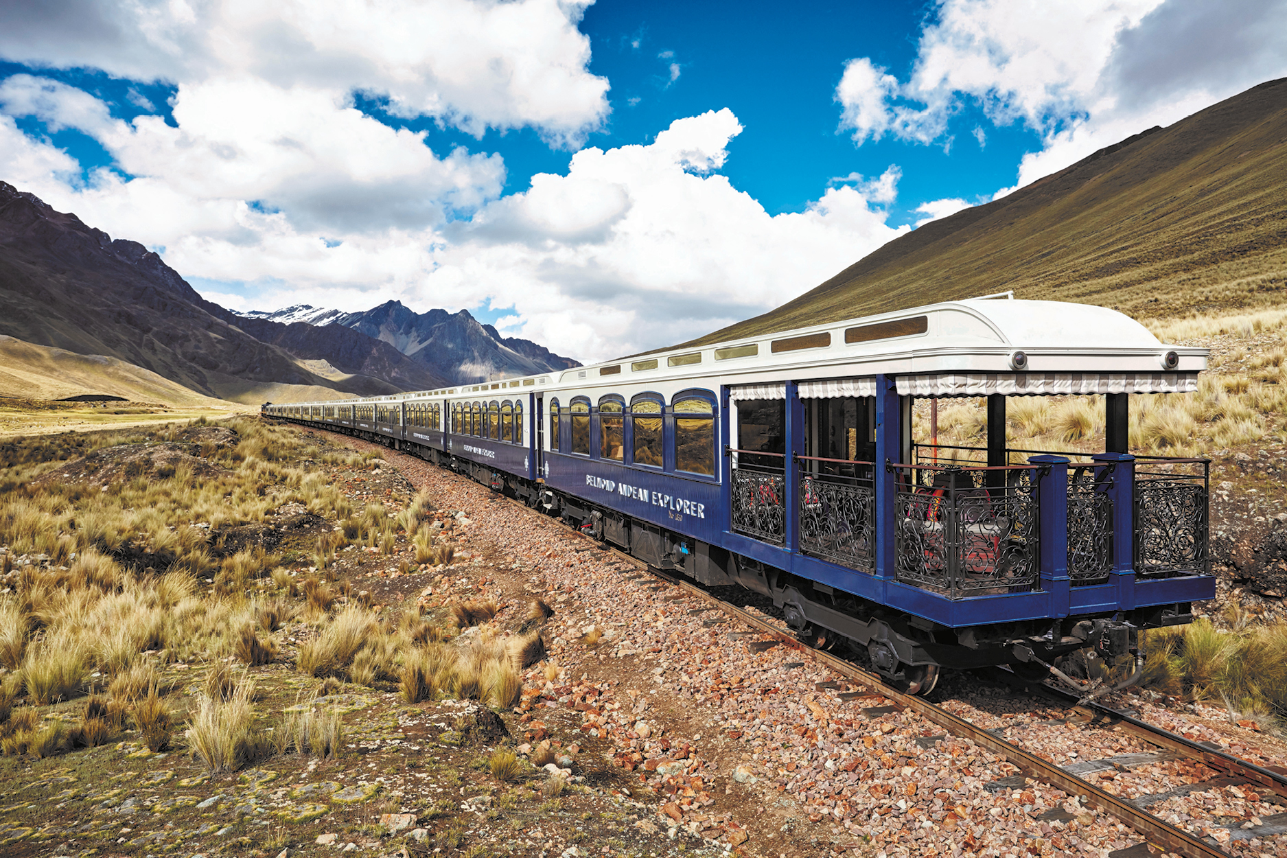 Belmond Andean Explorer : le premier train-couchettes de luxe en Amérique du Sud