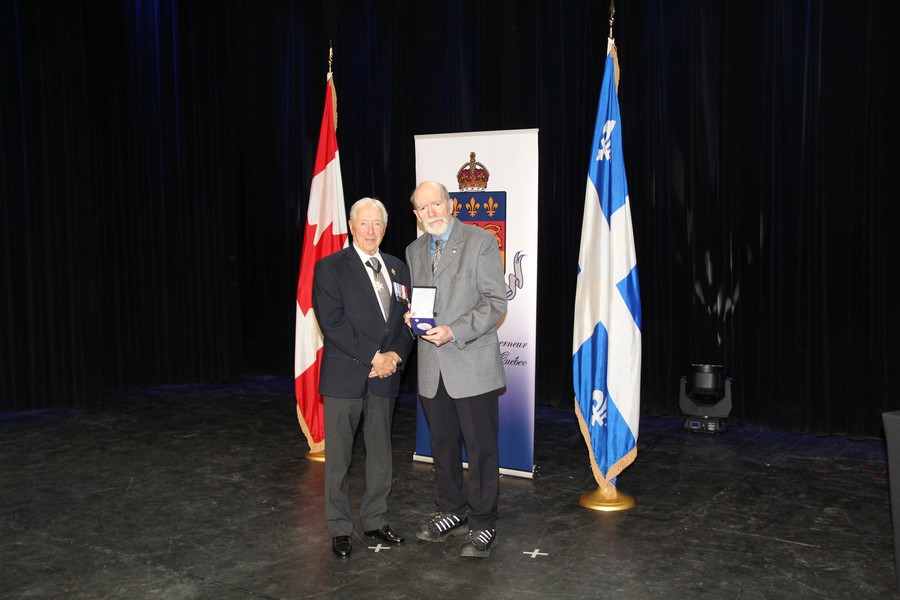 La médaille du lieutenant-gouverneur pour Jean-Marie Lebel