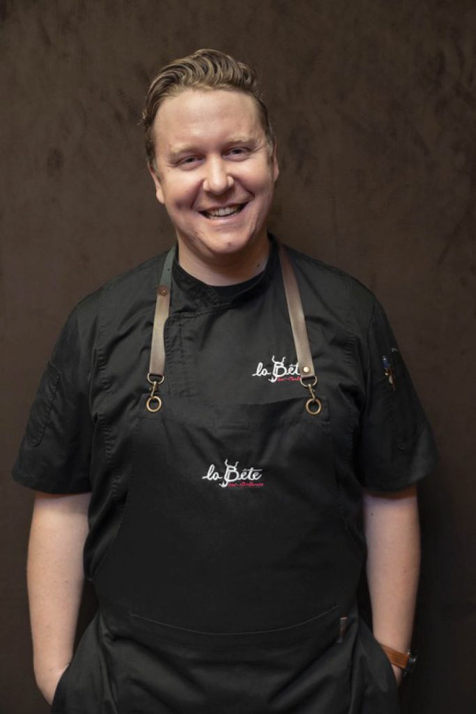 Hugo Lavallee chef La Bete restaurant