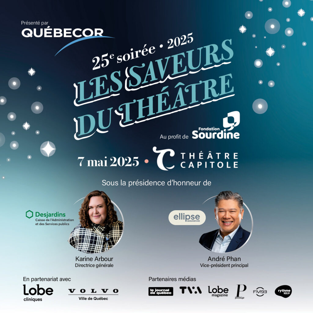 Sarcelle et étincelles pour le 25e anniversaire de les Saveurs du Théâtre !