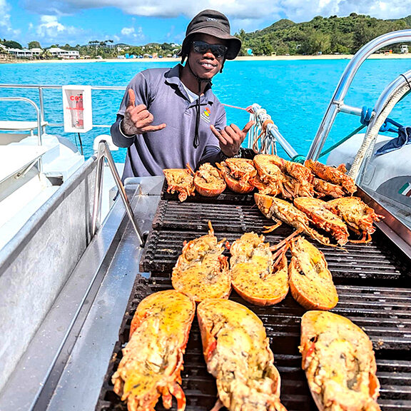 catamaran langoustes