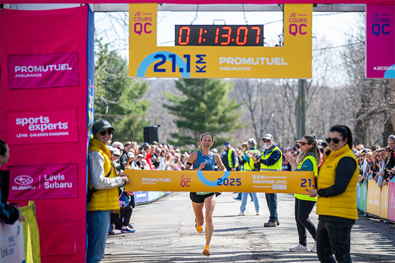 1re édition du Demi-marathon de Lévis Promutuel Assurance : un départ tonitruant pour la saison 2025
