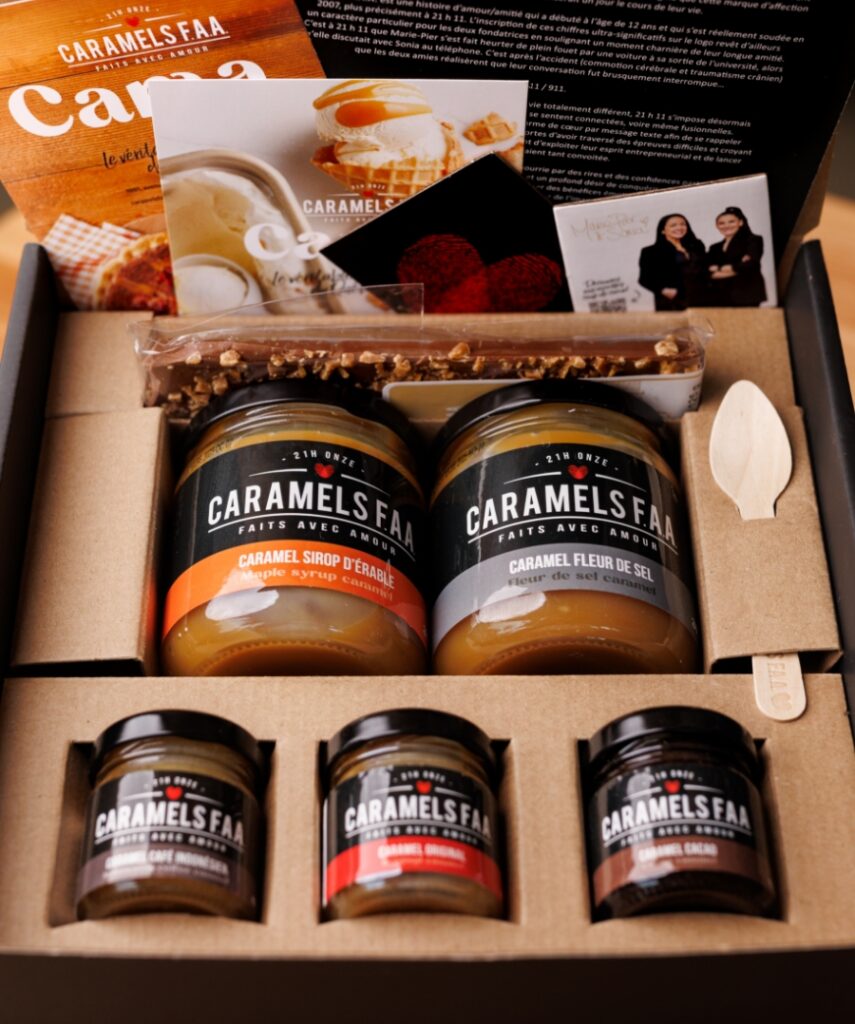 Célébrez avec élégance en offrant le véritable caramel du Québec !