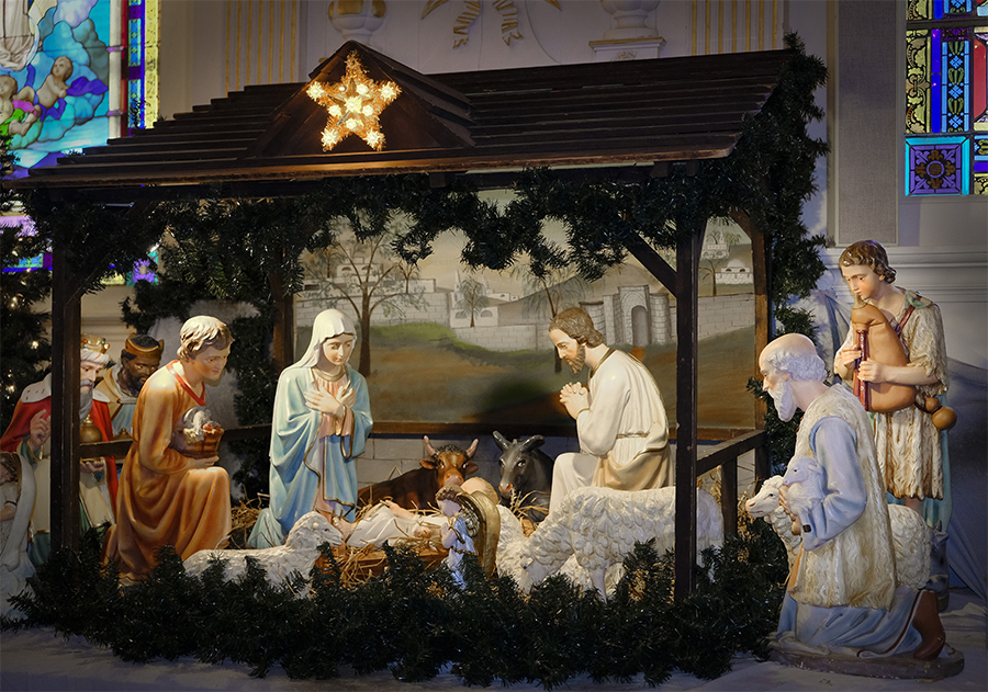 Entre le bœuf et l’âne gris… La belle coutume des crèches de Noël