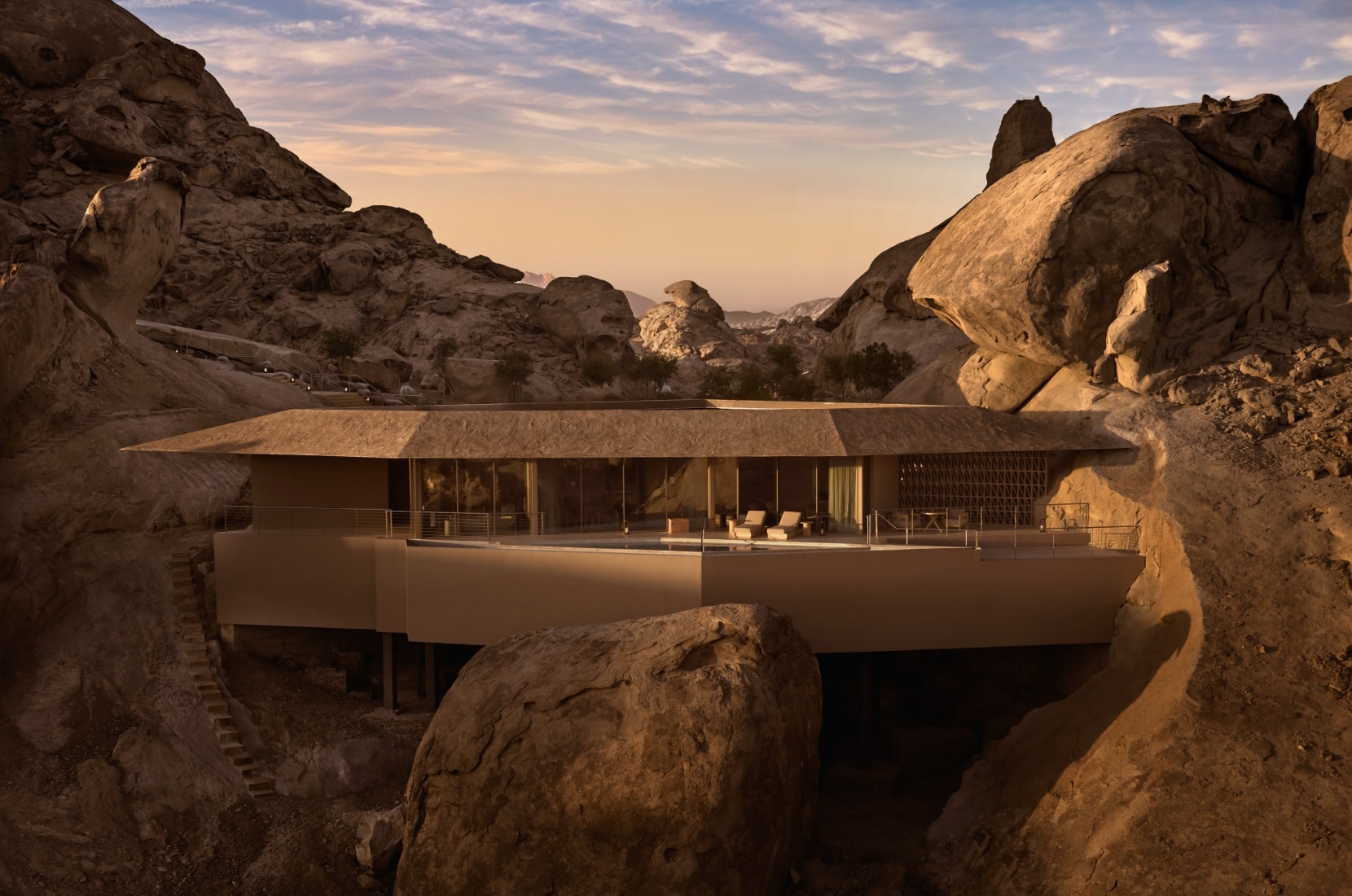 Desert Rock : mirage architectural au cœur de l’Arabie Saoudite