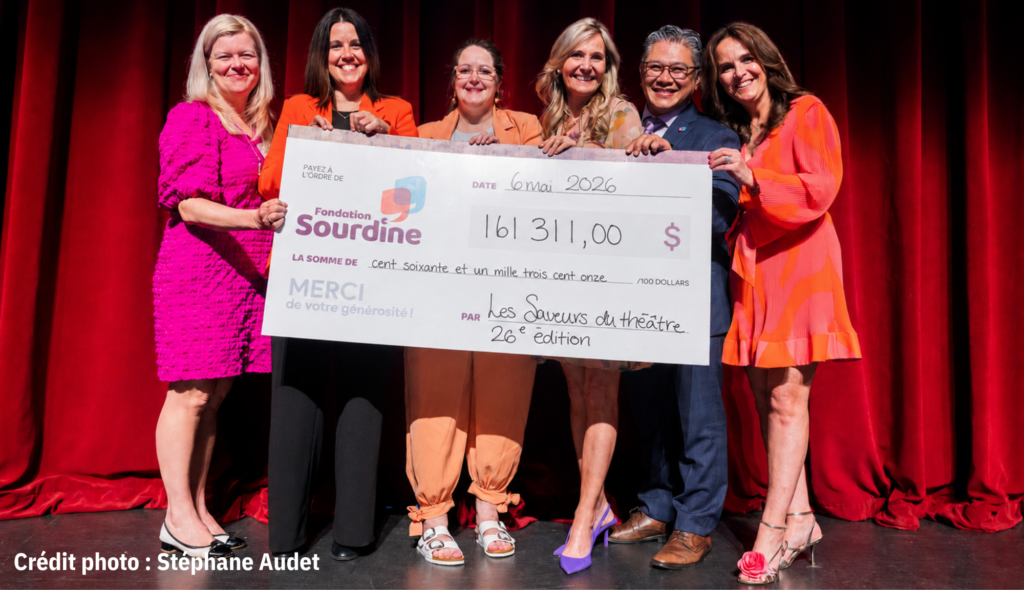 Une soirée de générosité au profit de la Fondation Sourdine